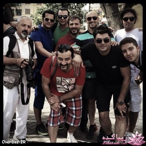 هنرمندان و تیم ملی (عکس)